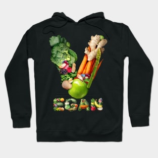 Vegan Vegetarian Classic Design Hoodie